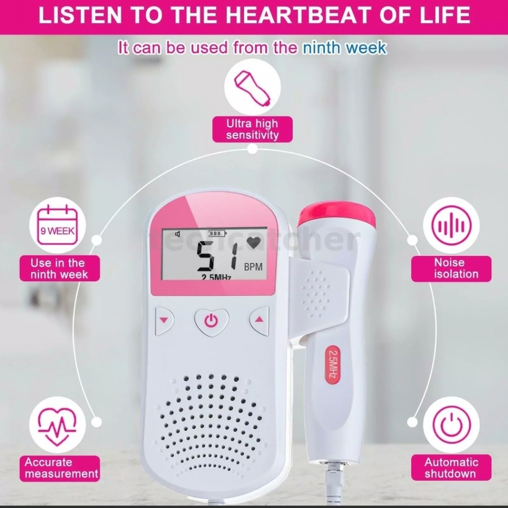 Baby heart rate monitor